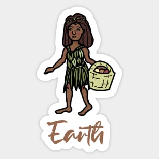 Earth Elemental Sticker